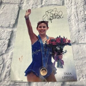 Tara Lipinski signed photo